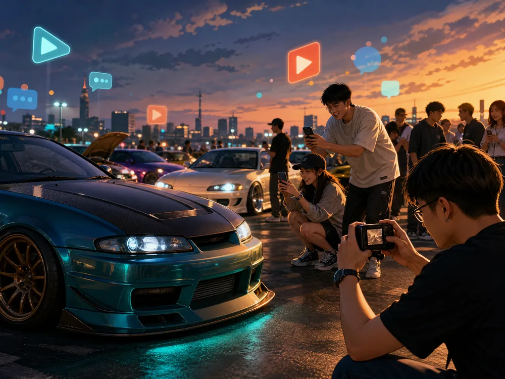 街拍车影